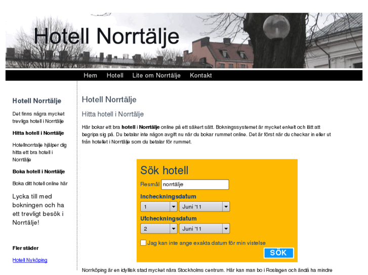 www.hotellnorrtalje.se