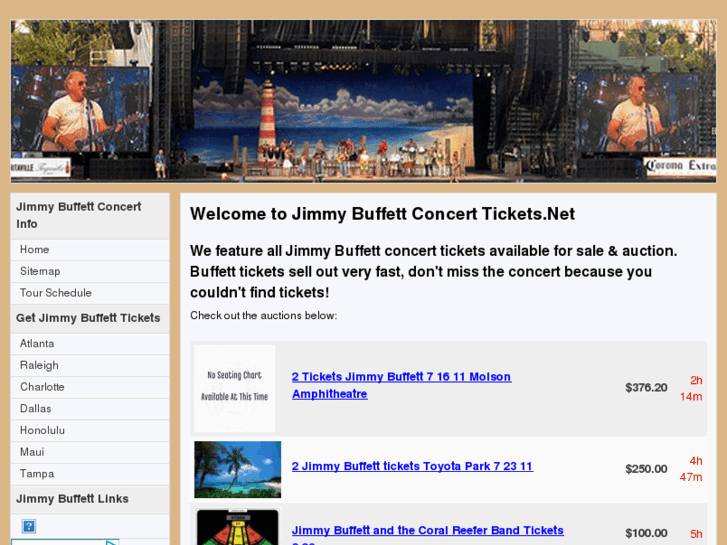 www.jimmybuffettconcerttickets.net