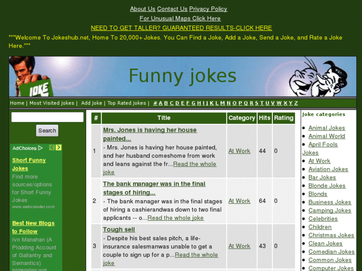 www.jokeshub.net