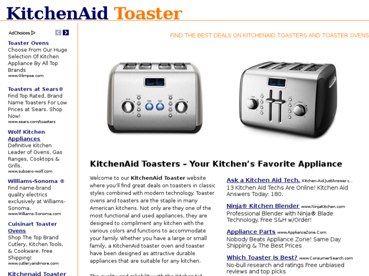 www.kitchenaidtoaster.net