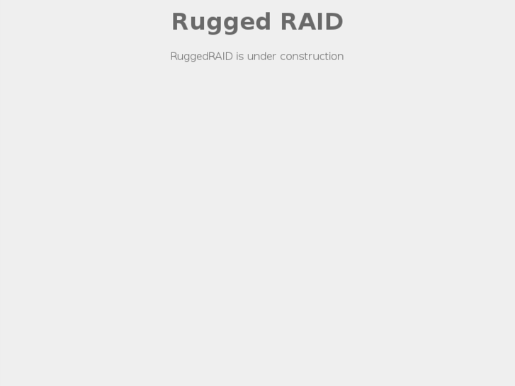 www.ruggedraid.com