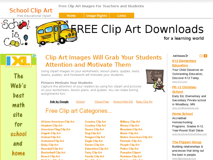 www.school-clip-art.com