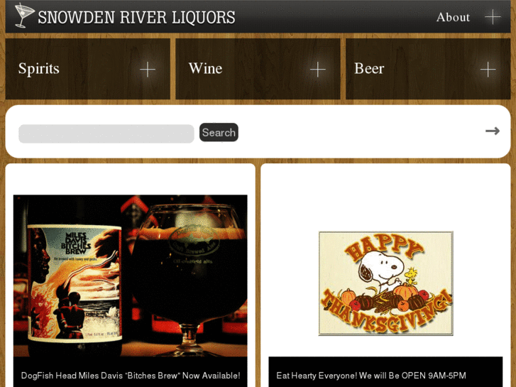 www.snowdenriverliquors.com