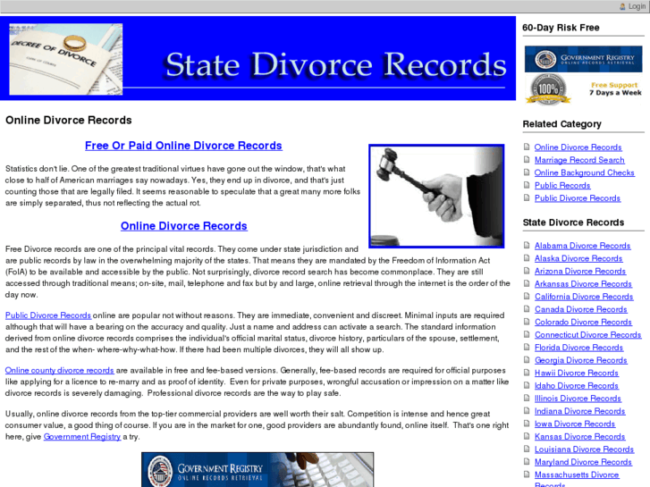 www.state-divorce-records.com