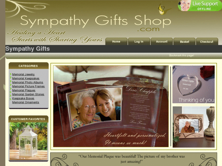 www.sympathygiftsshop.com