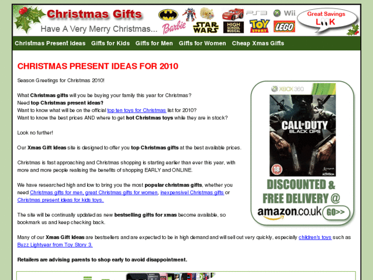 www.topchristmaspresentideas.co.uk