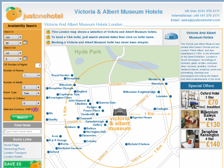 www.victoriaandalbertmuseumhotels.co.uk