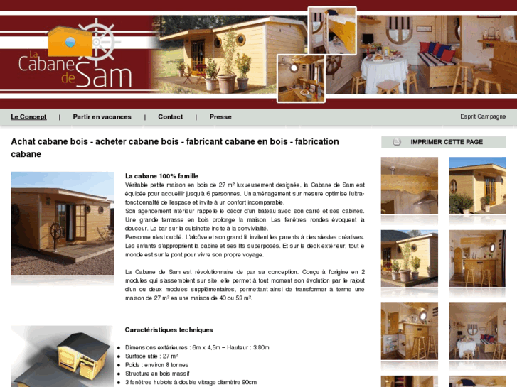 www.cabanedesam.com