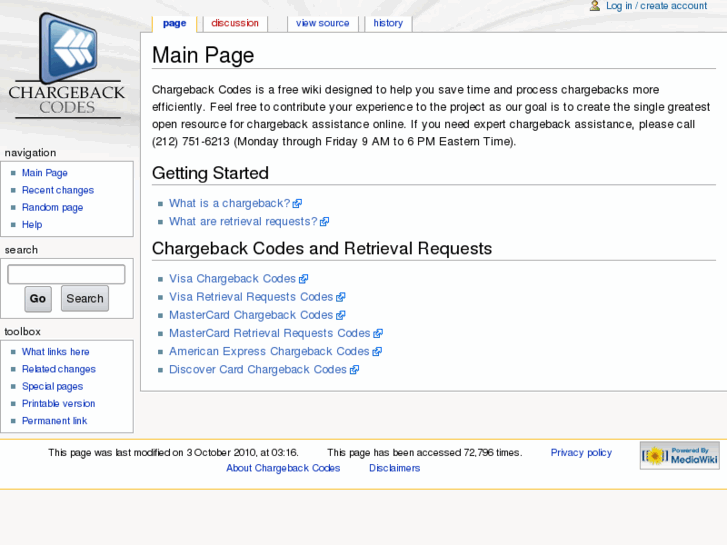 www.chargeback-codes.com
