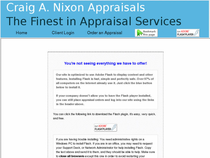 www.craignixonappraisals.com