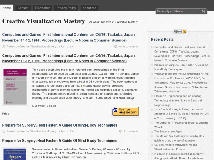 www.creativevisualizationmastery.net