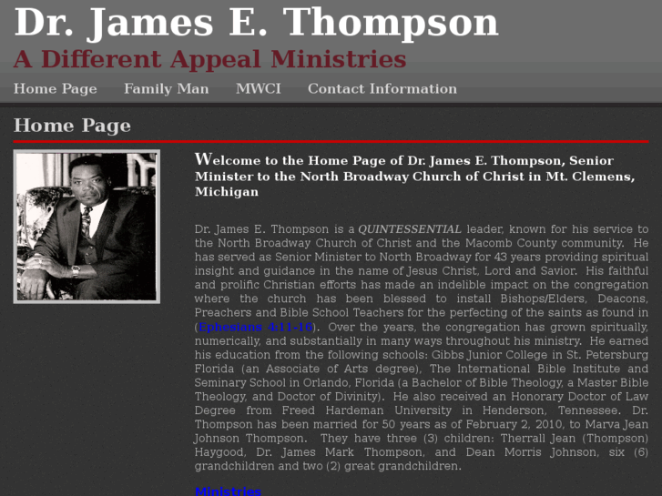 www.drjamesethompson.com