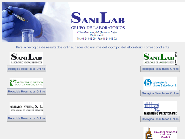 www.gruposanilab.es