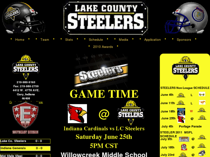 www.lakecountysteelers.net