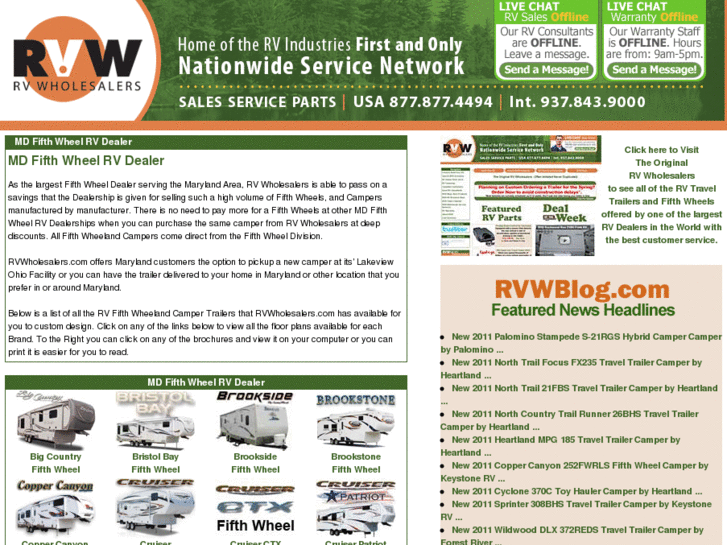 www.mdfifthwheelrvdealer.com