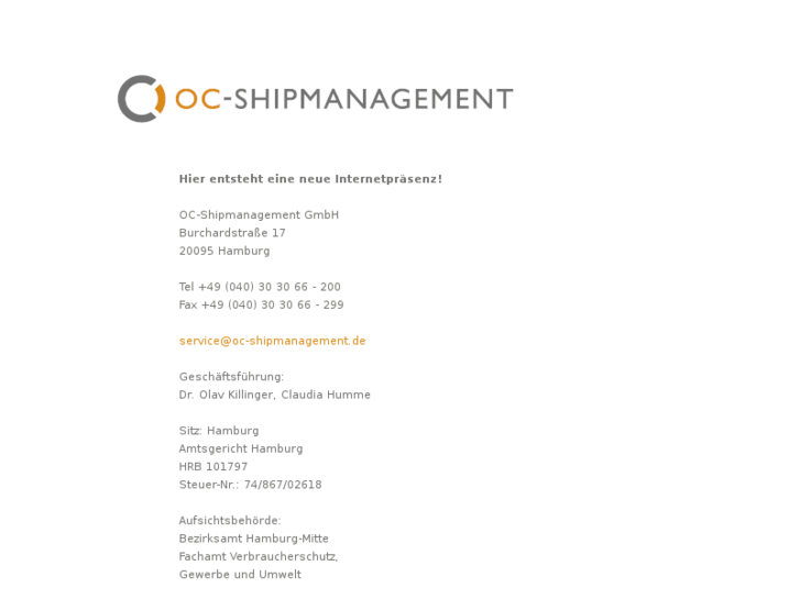 www.oc-shipmanagement.net