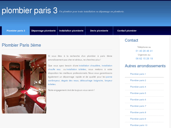 www.plombierparis75003.com