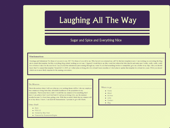 www.somegirlislaughingalltheway.com