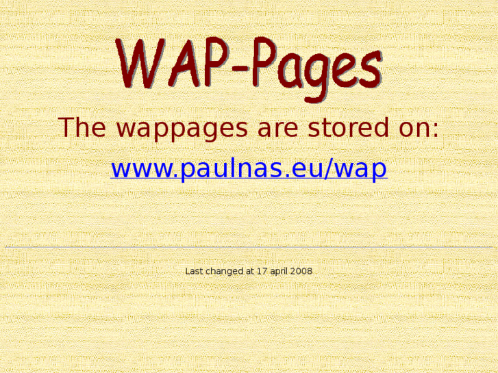 www.wappages.info