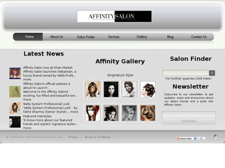 www.affinitysalon-india.com