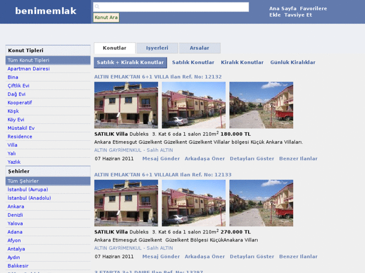 www.benimemlak.com