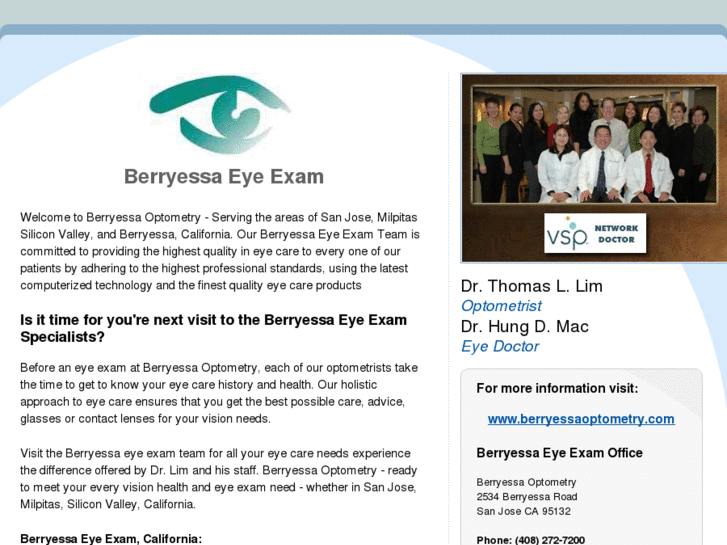 www.berryessaeyeexam.com