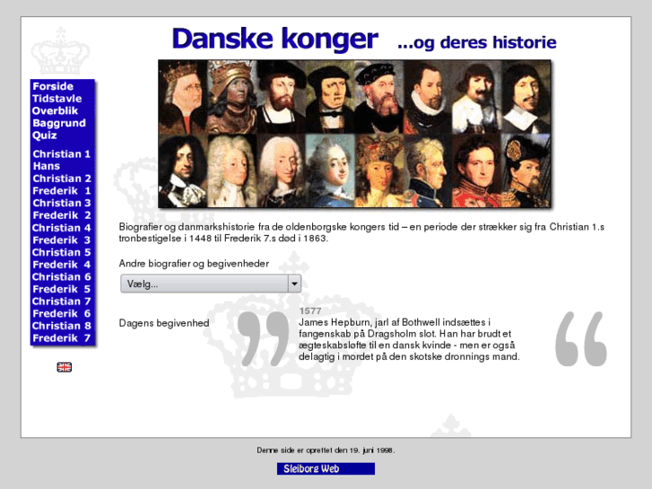 www.danskekonger.dk