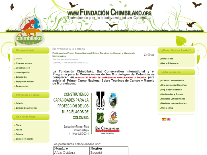 www.fundacionchimbilako.org