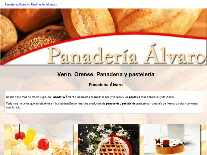 www.panaderiaalvaro.es