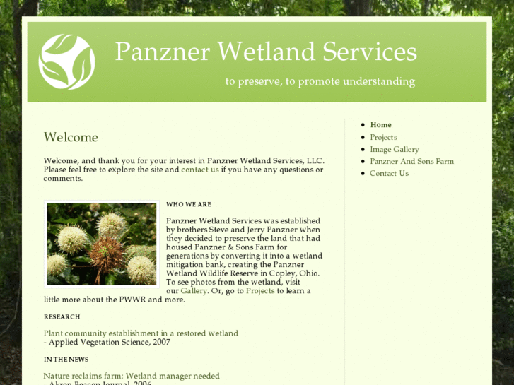 www.panznerwetlands.com