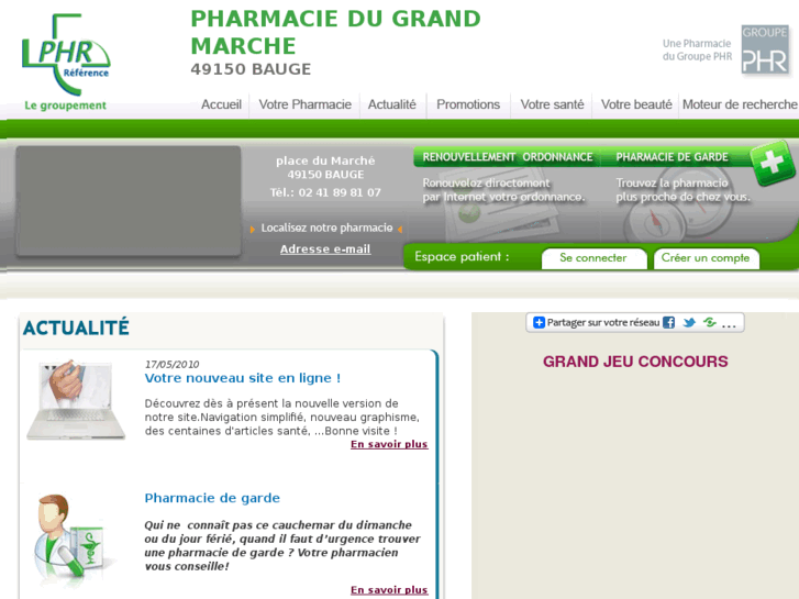 www.pharmacie-bauge.com