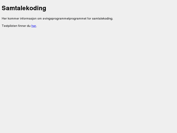 www.samtalekoding.com