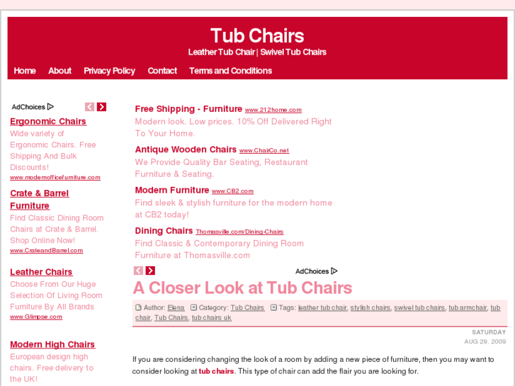 www.tubchairs.org