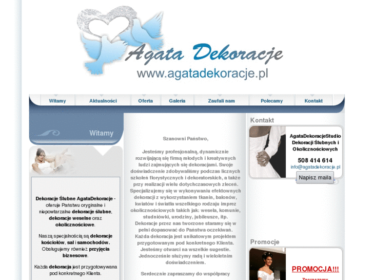 www.agatadekoracje.pl