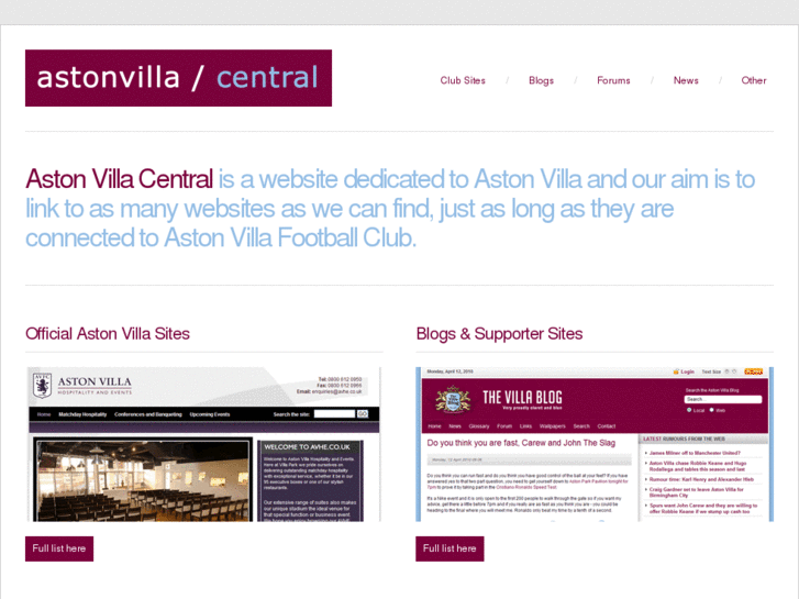 www.astonvillacentral.co.uk