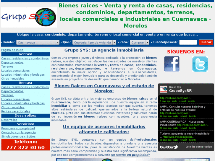 www.bienes-raices-sys.com