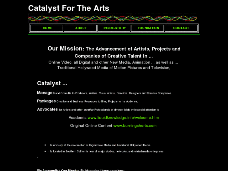 www.catalystforthearts.com