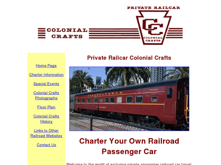 www.colonialcraftsrailcar.com