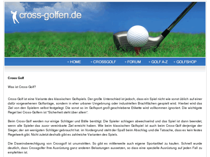 www.cross-golfen.de