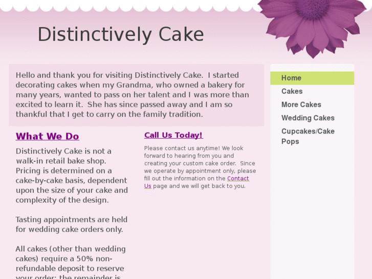 www.distinctivelycake.com