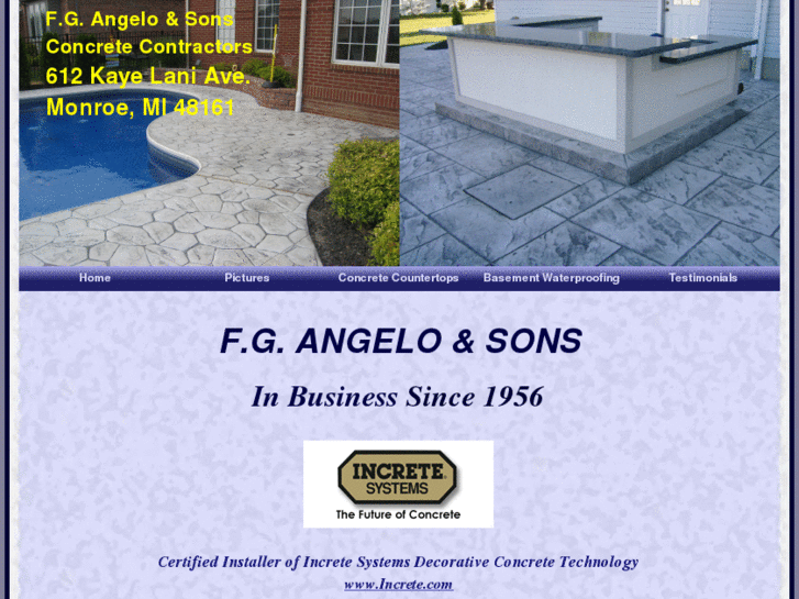 www.fgangeloandsons.com