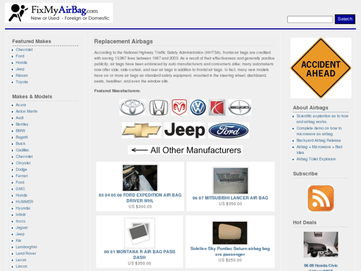 www.fixmyairbag.com