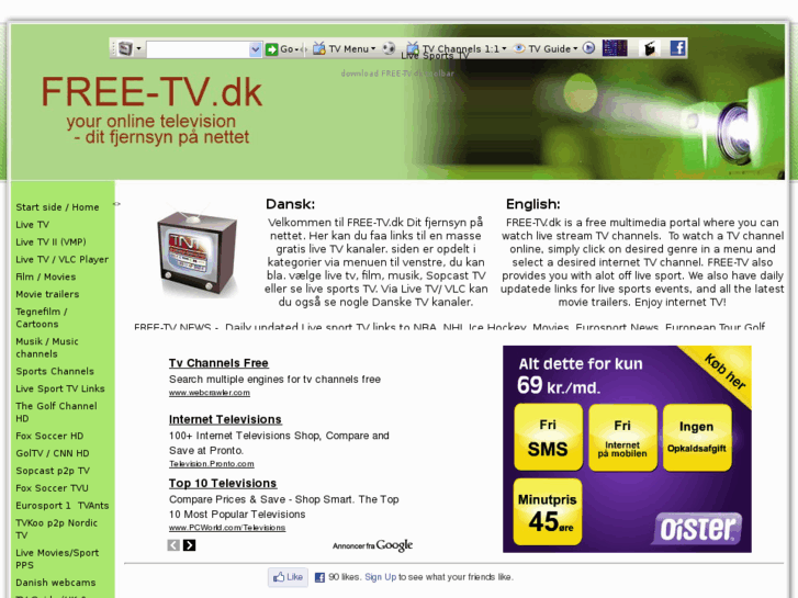 www.free-tv.dk