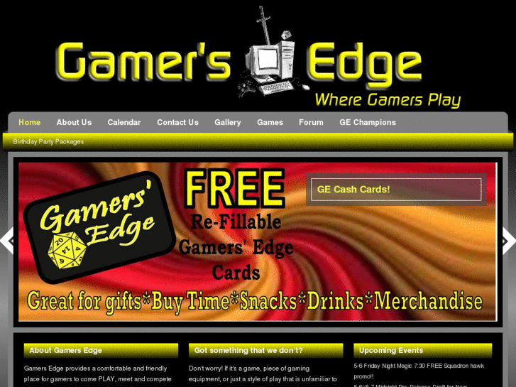 www.gegamingcenter.com