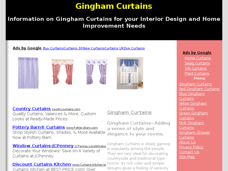 www.ginghamcurtains.org