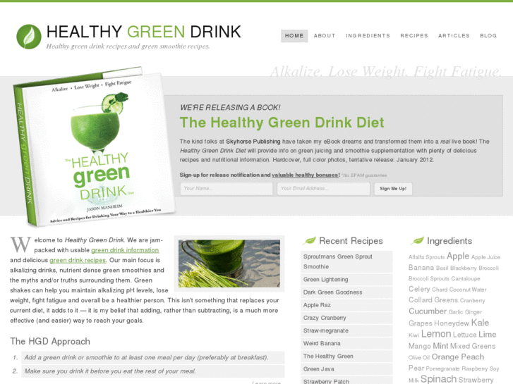 www.healthygreendrink.com