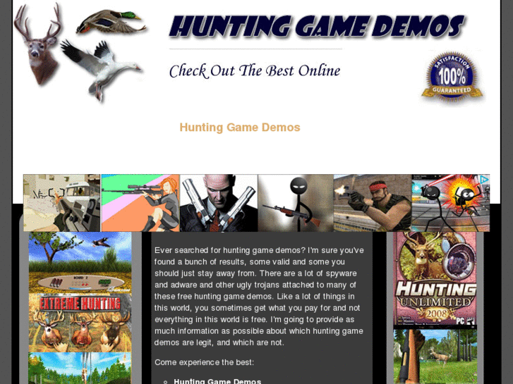 www.huntinggamedemos.net