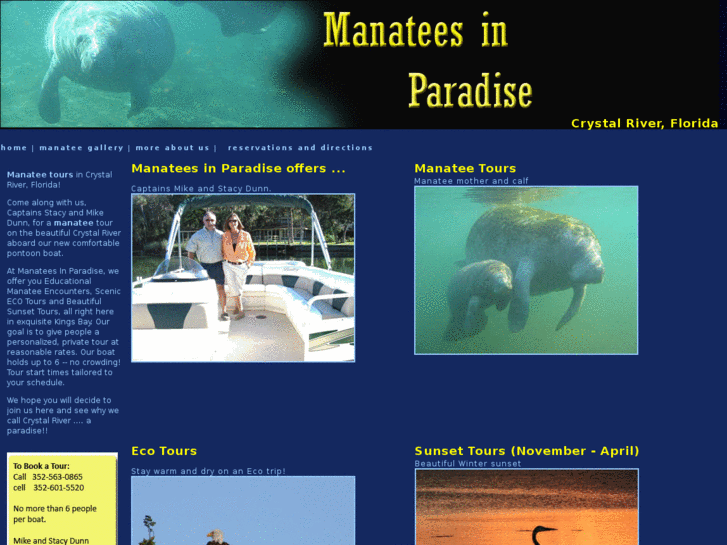 www.manateesinparadise.com