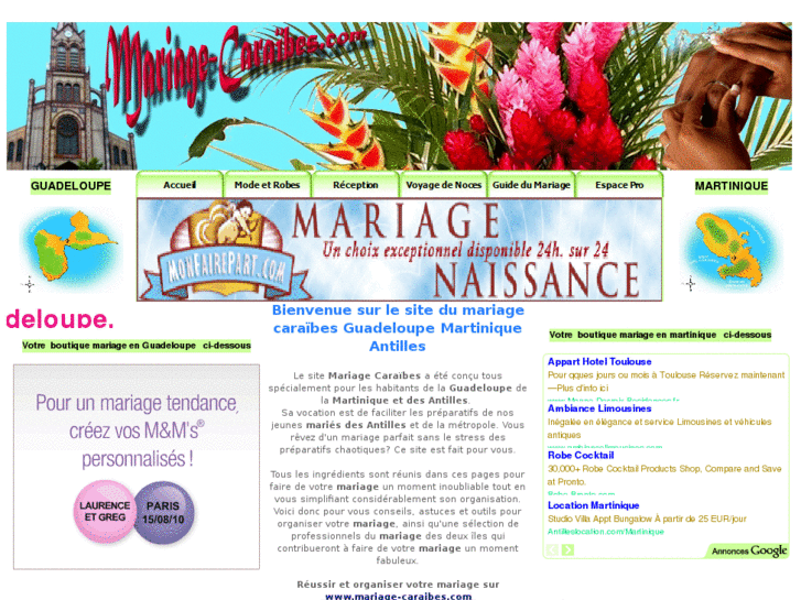 www.mariage-caraibes.com