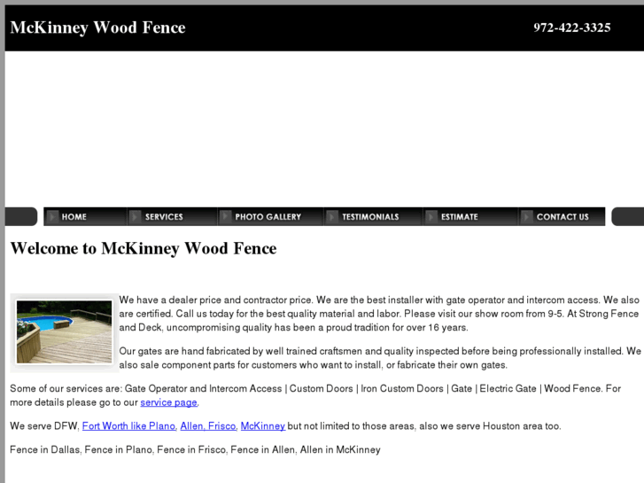 www.mckinneywoodfence.com